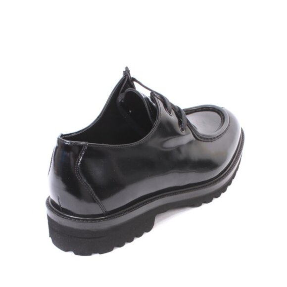 ROBERTO SERPENTINI 57057 Black Leather Classic Dress Lace-Up Shoes main image 4